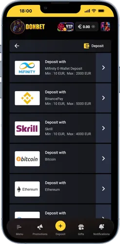 Deposit methods